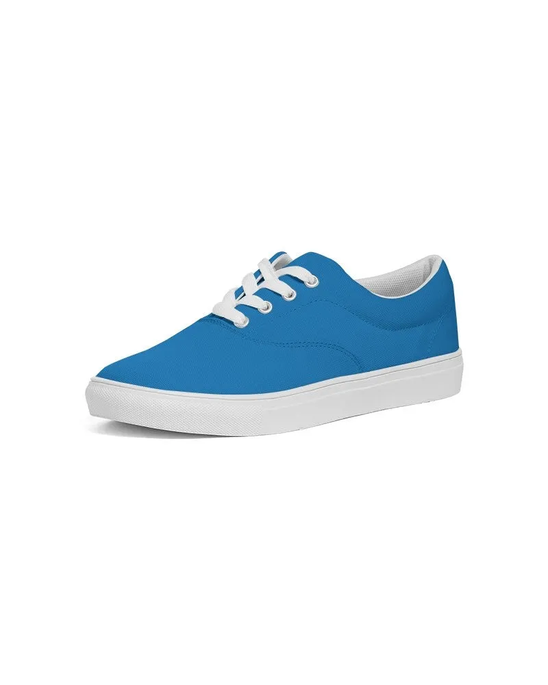 Bright Blue Women's Canvas Sneakers | Women's | Bright Pure Blue | C100M50Y0K0