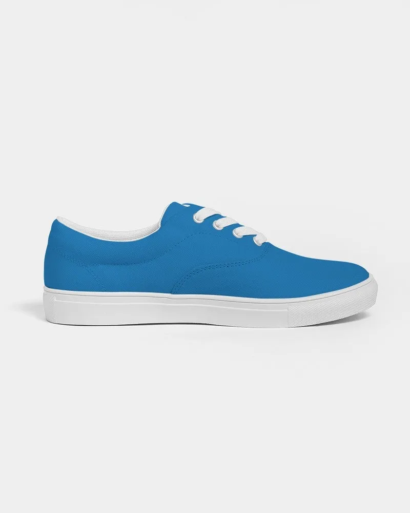 Bright Blue Women's Canvas Sneakers | Women's | Bright Pure Blue | C100M50Y0K0