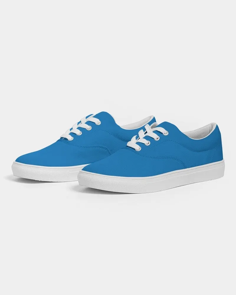 Bright Blue Women's Canvas Sneakers | Women's | Bright Pure Blue | C100M50Y0K0