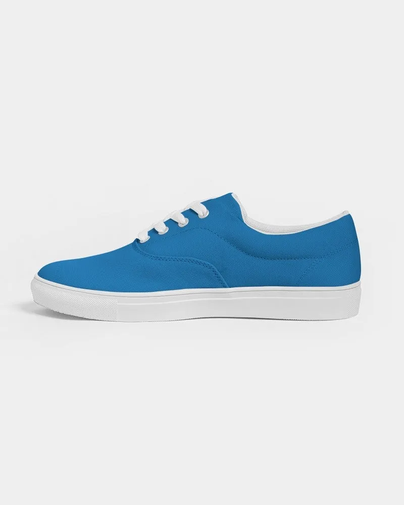 Bright Blue Women's Canvas Sneakers | Women's | Bright Pure Blue | C100M50Y0K0