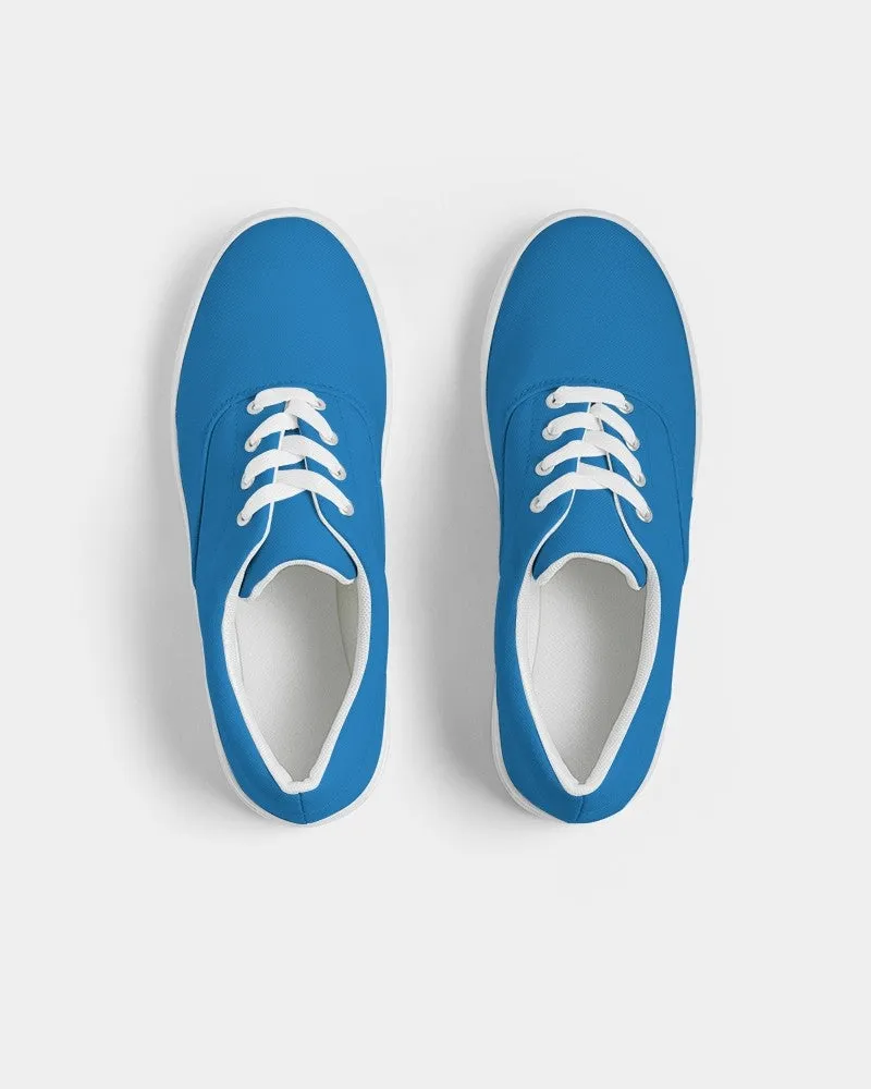 Bright Blue Women's Canvas Sneakers | Women's | Bright Pure Blue | C100M50Y0K0