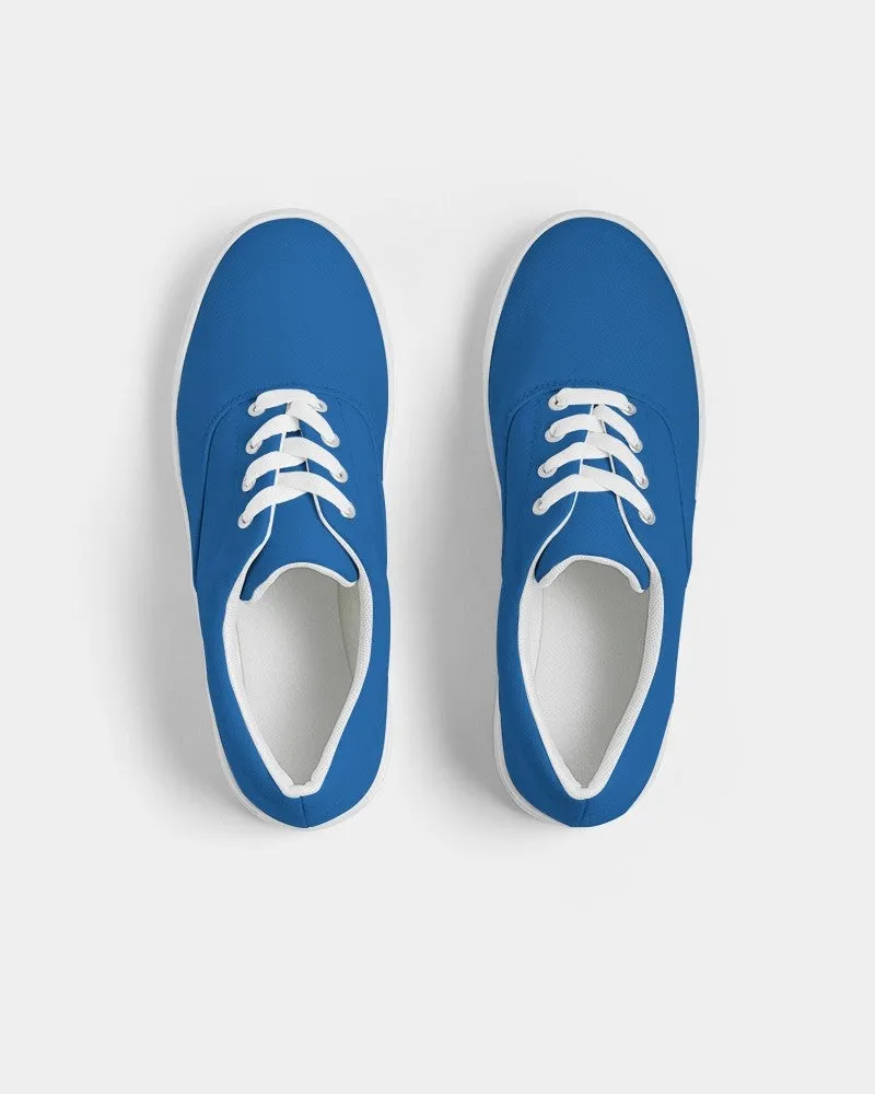 Bright Blue Women's Canvas Sneakers | Women's | Bright Pure Blue | C100M75Y0K0