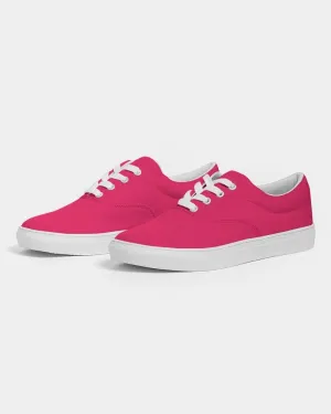 Bright Pink Women's Canvas Sneakers | Women's | Bright Pure Pink | C0M100Y50K0