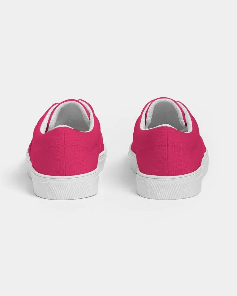 Bright Pink Women's Canvas Sneakers | Women's | Bright Pure Pink | C0M100Y50K0