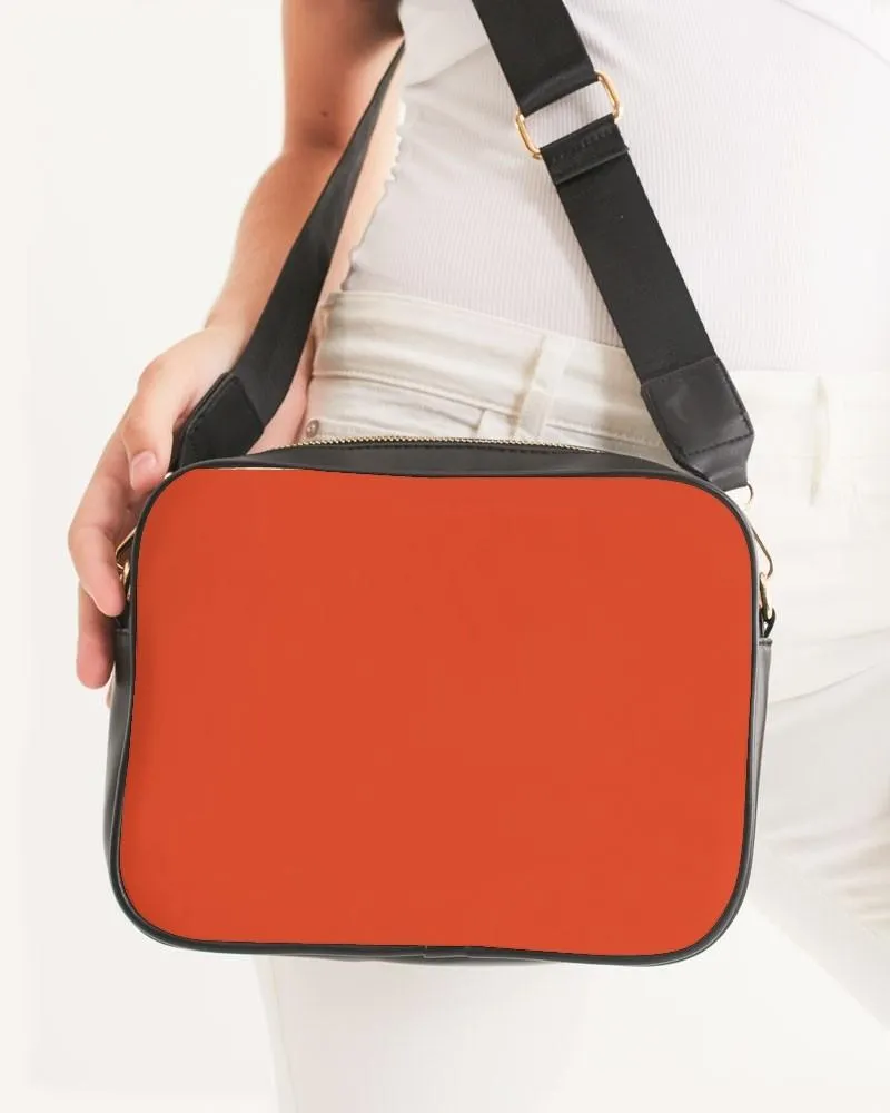 Bright Red Orange Crossbody Bag | Bright Pure Red Orange | C0M88Y100K0