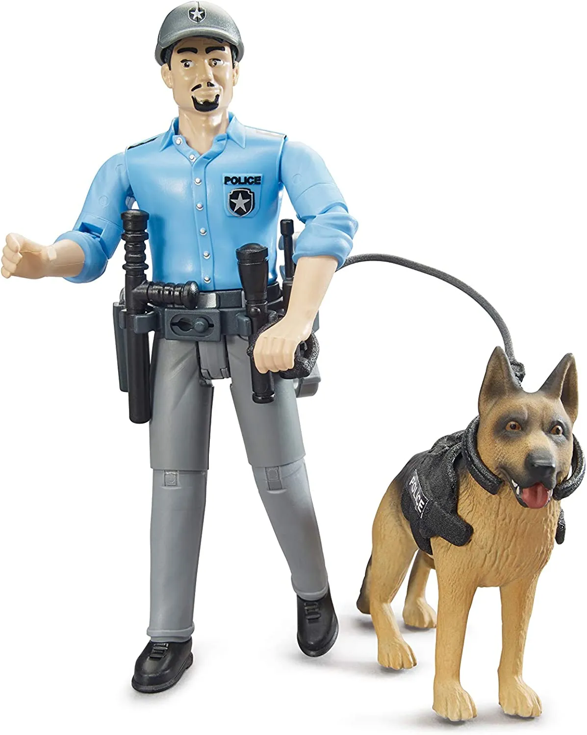 Bruder bworld Policeman with Dog