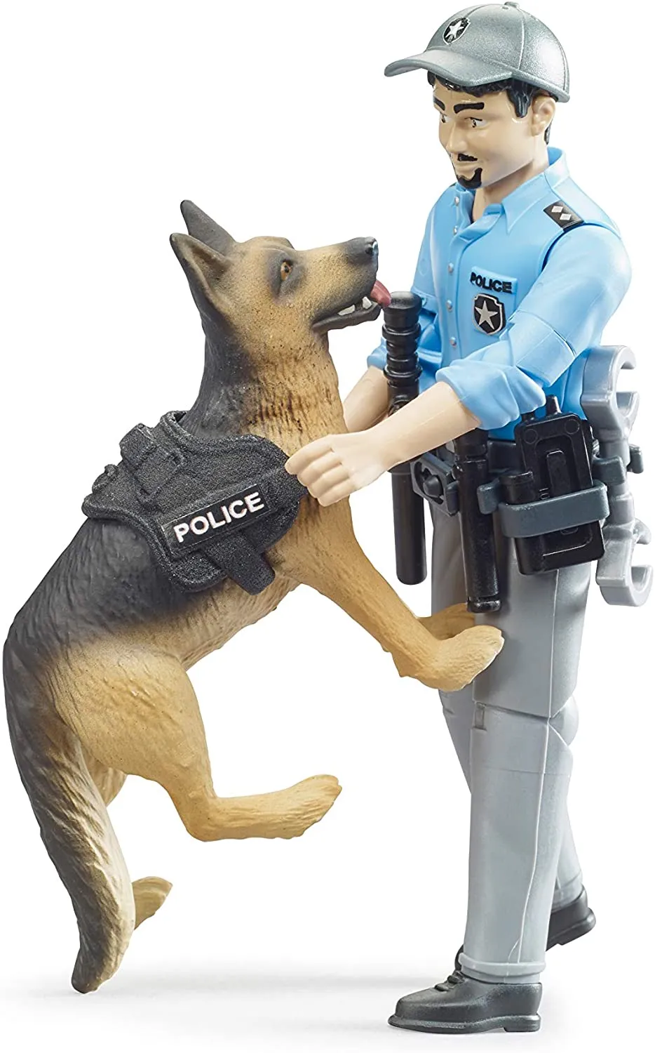 Bruder bworld Policeman with Dog