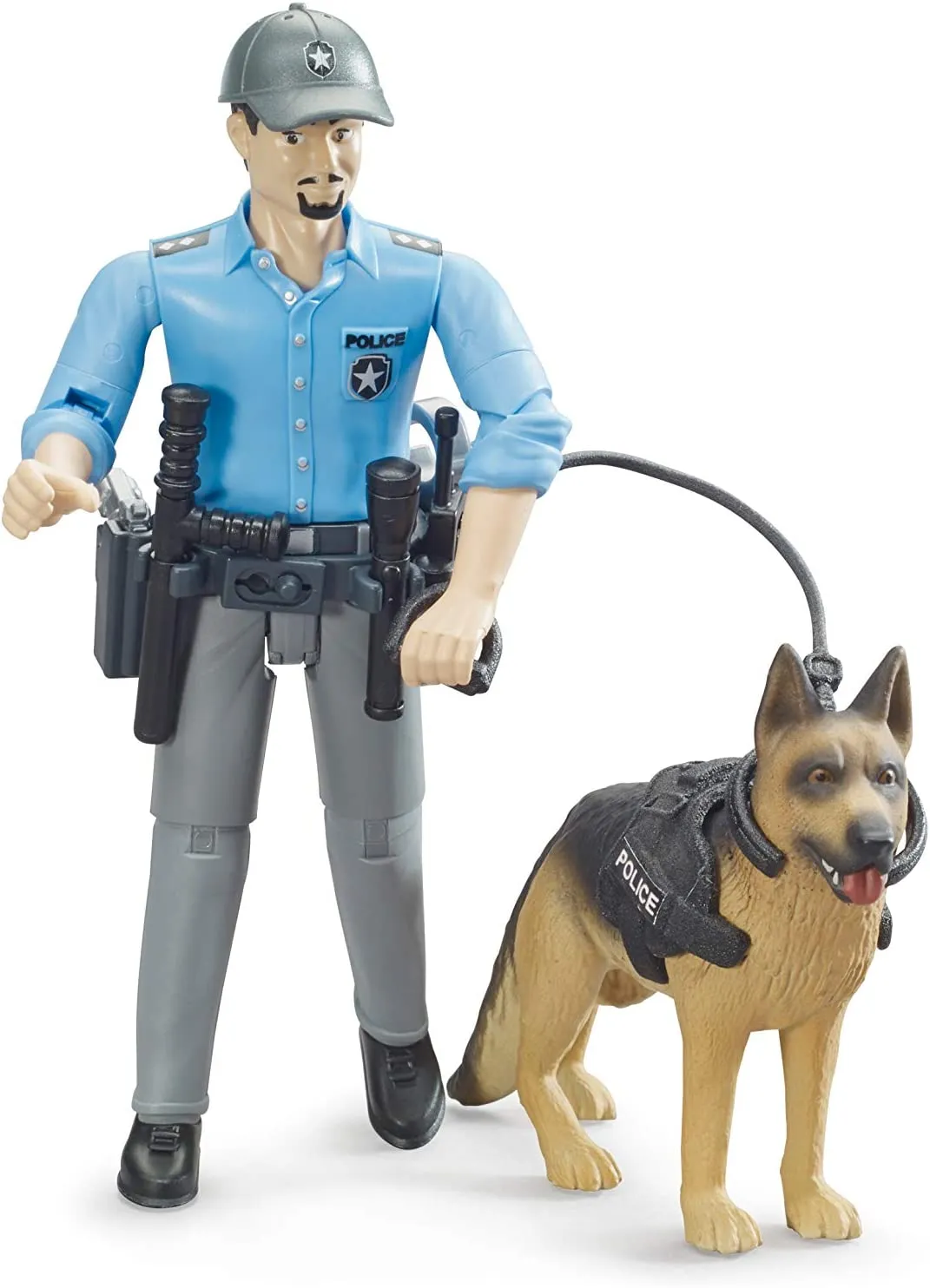 Bruder bworld Policeman with Dog