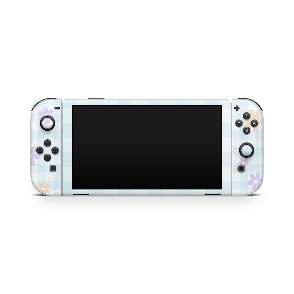 Calm Meadows Nintendo Switch OLED Skin