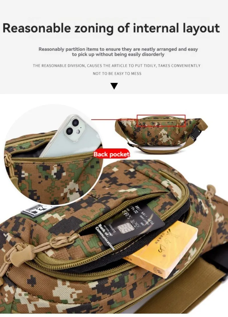 Camouflage Shoulder Bag - King Stone Brothers and Co™️