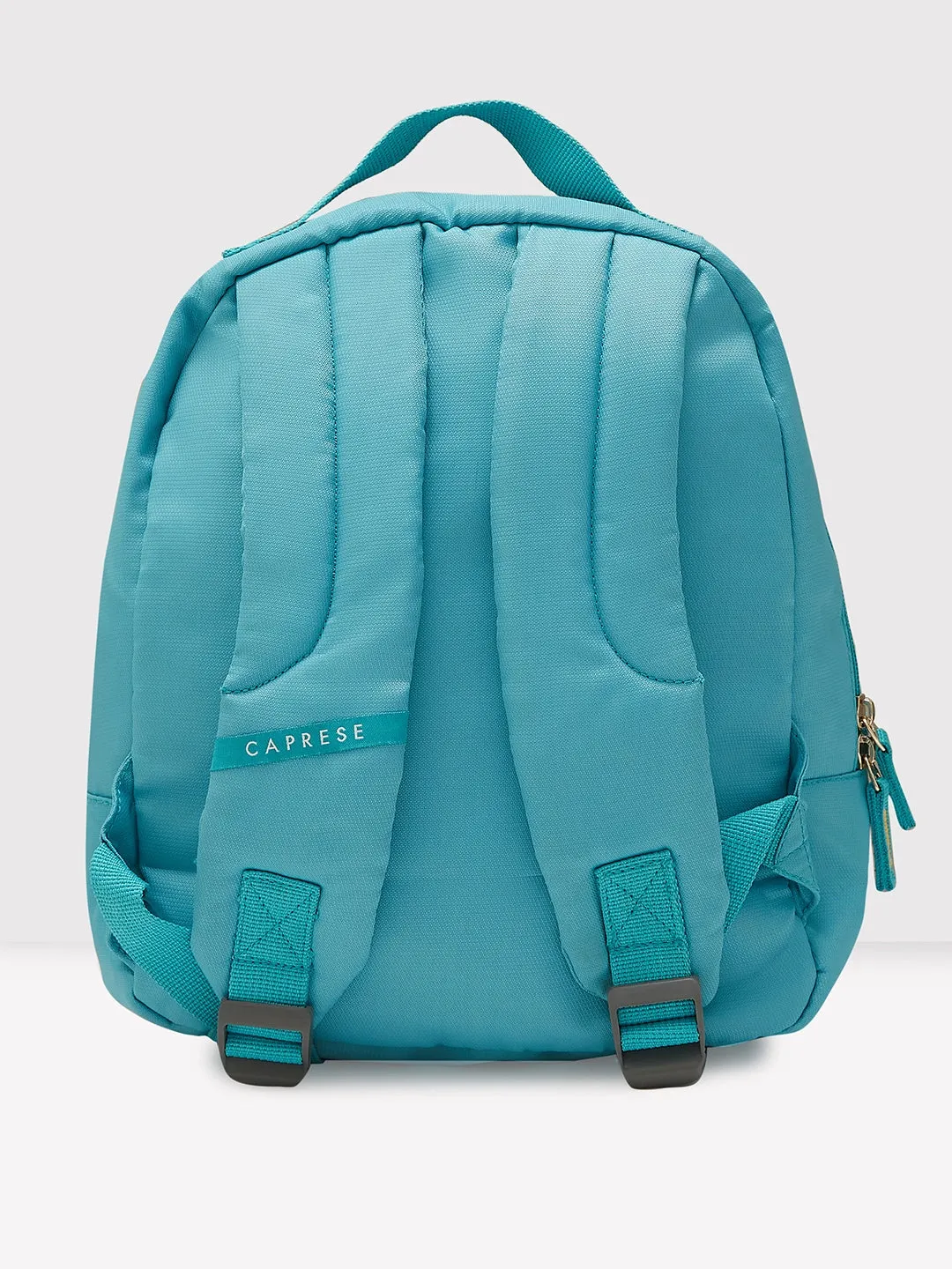 Caprese Xenia Backpack Small Turquoise Printed