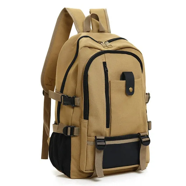 Casual Canvas Backpack