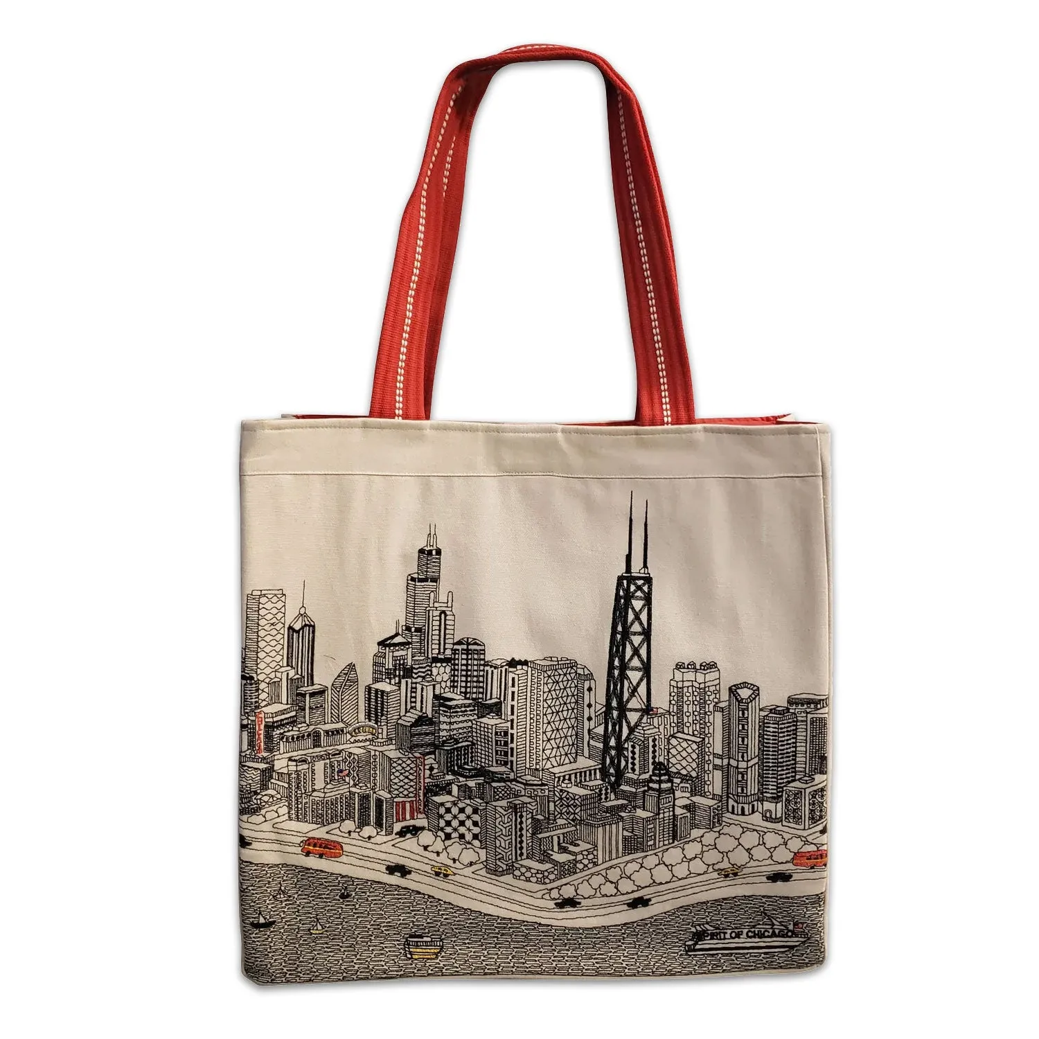 Chicago Tote Bag- Day