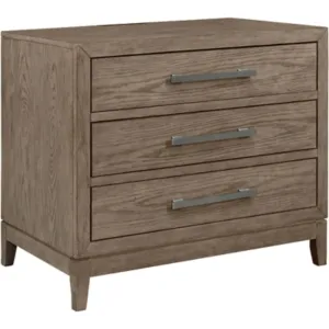 Chrestner Three Drawer Nightstand