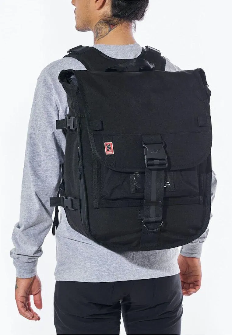 Chrome Industries Warsaw MD Messenger Backpack Black