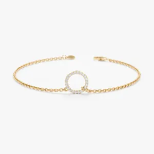 Circle Diamond Bracelete, Lola