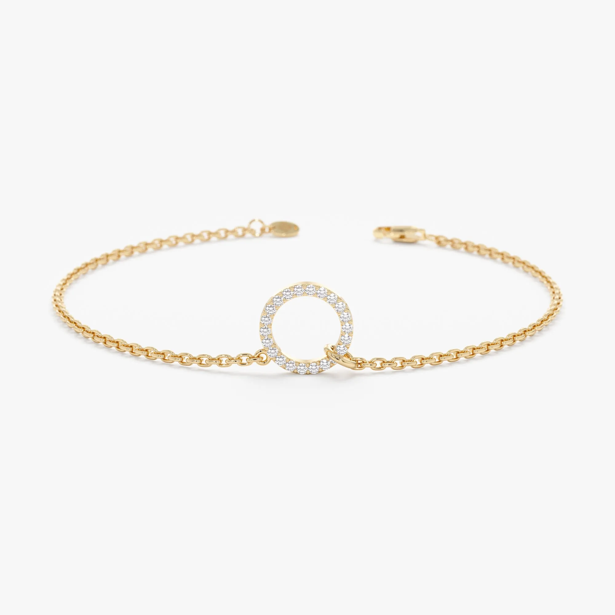 Circle Diamond Bracelete, Lola