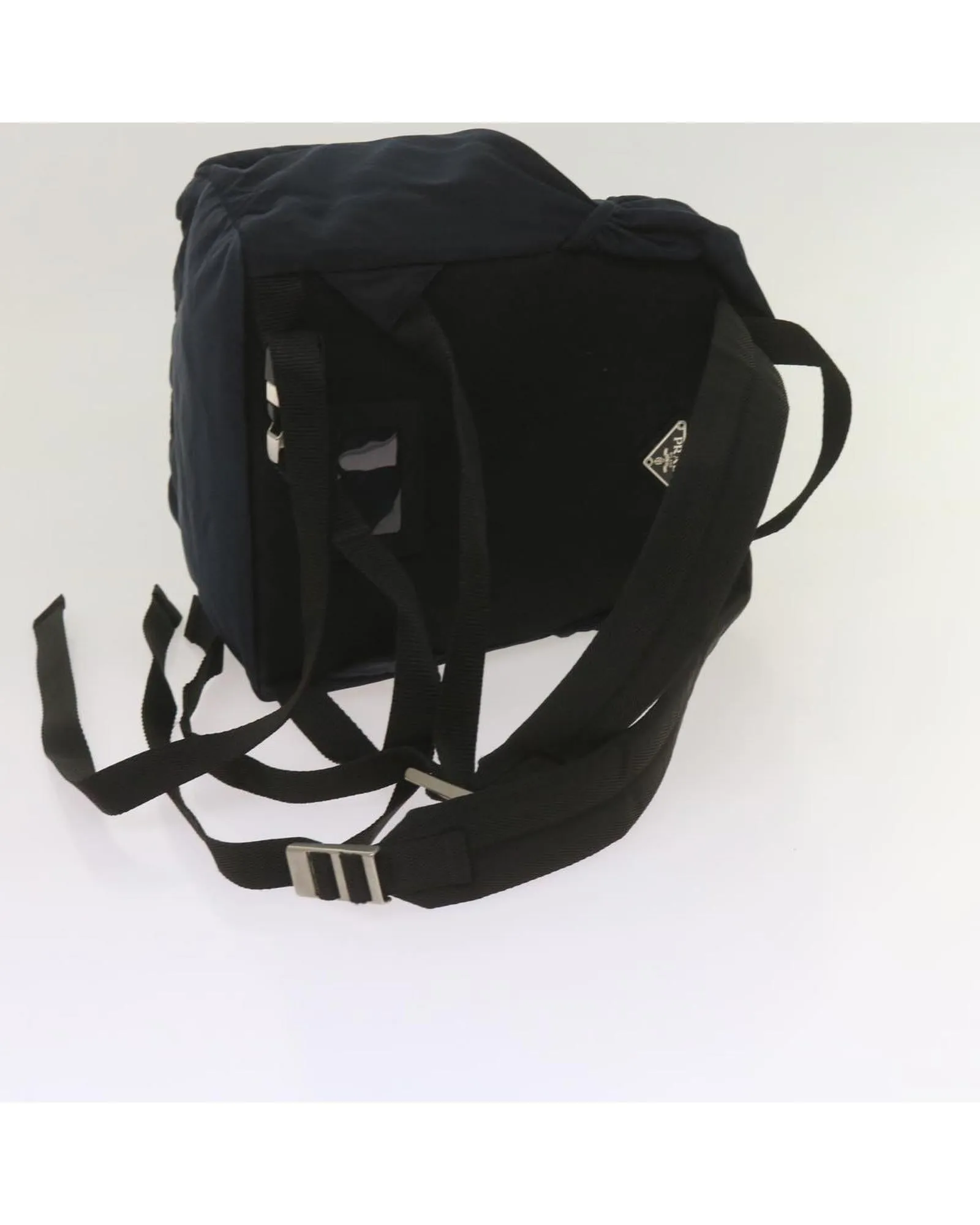 Classic Navy Nylon Backpack