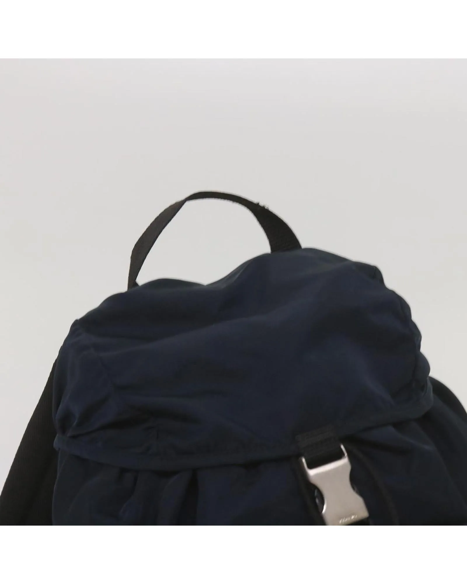 Classic Navy Nylon Backpack