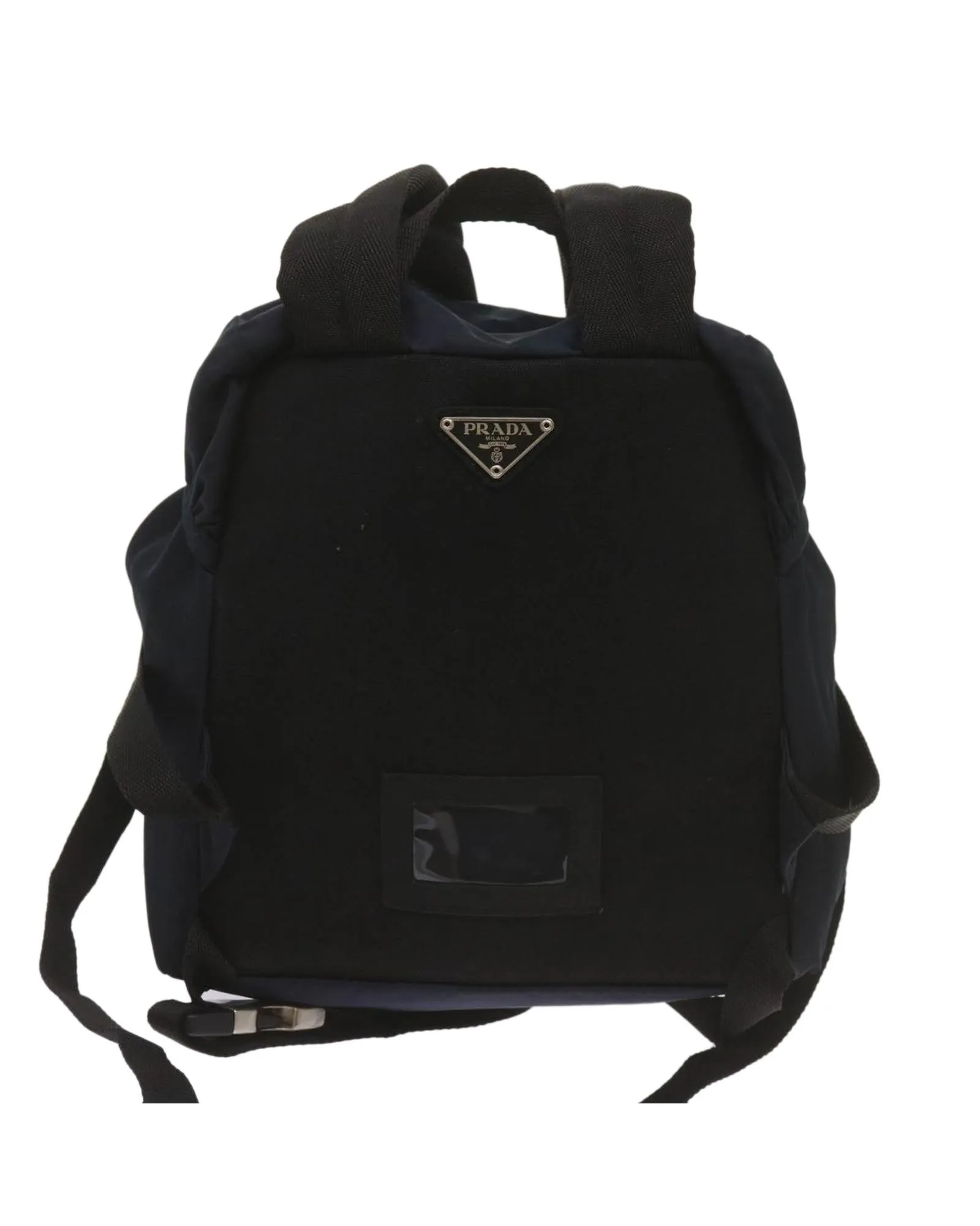 Classic Navy Nylon Backpack