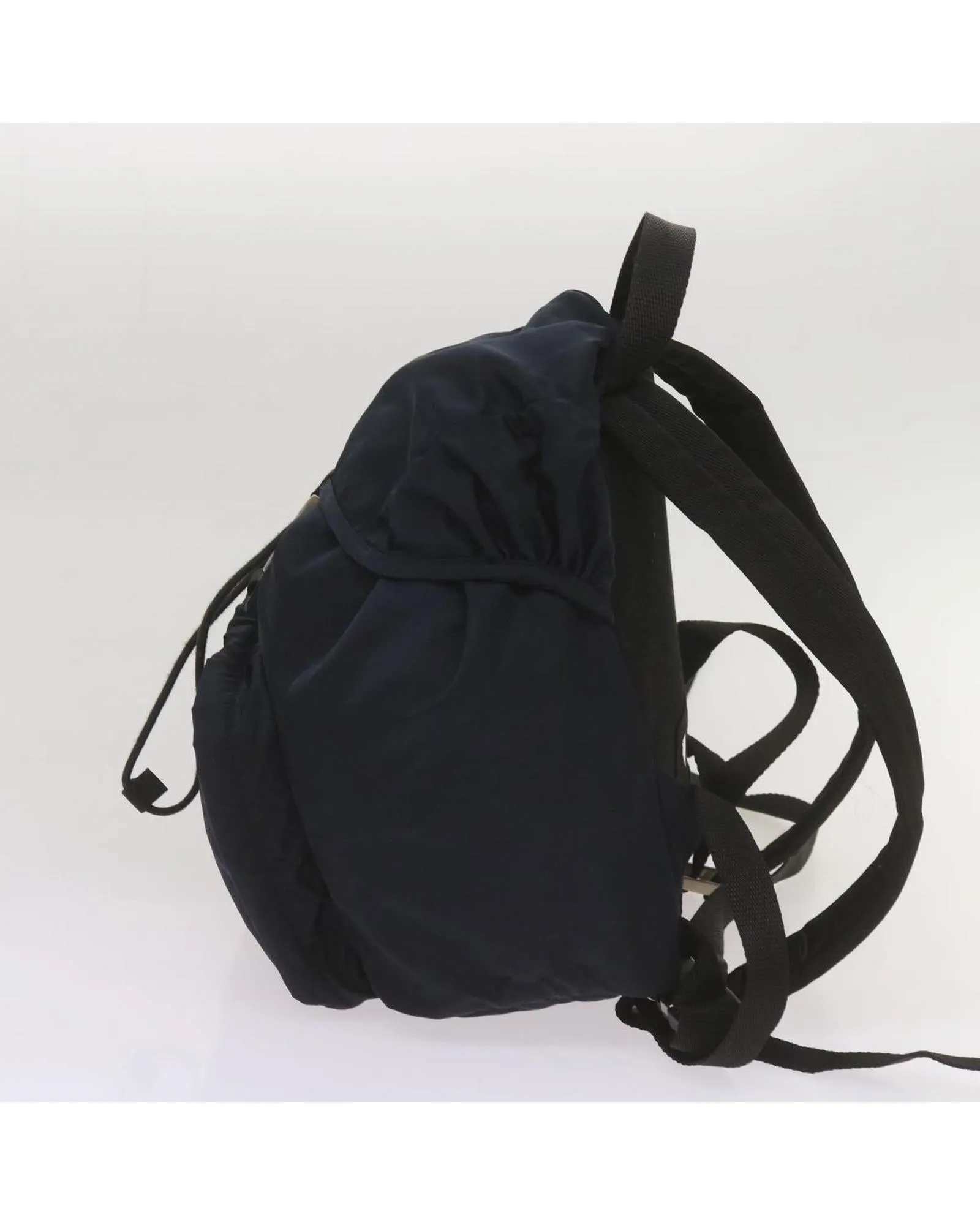 Classic Navy Nylon Backpack