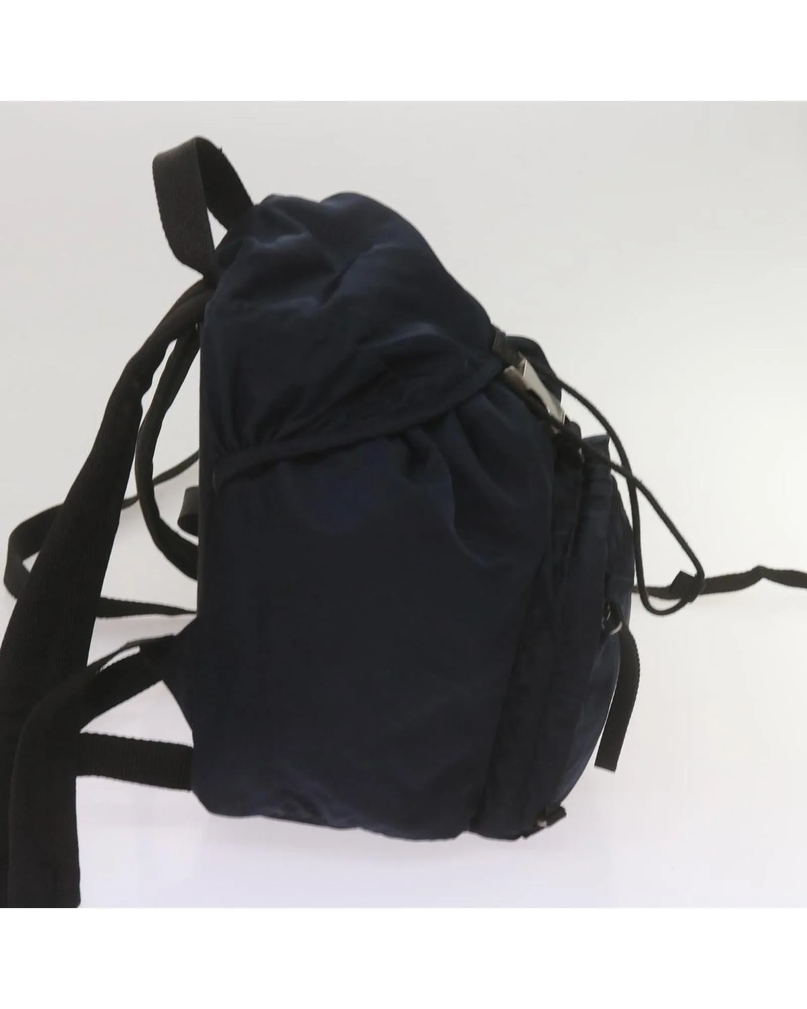 Classic Navy Nylon Backpack