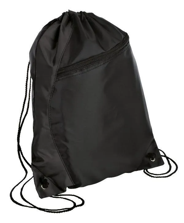 Colorblock Polyester Cinch Pack/Drawstring Bag. BPK166