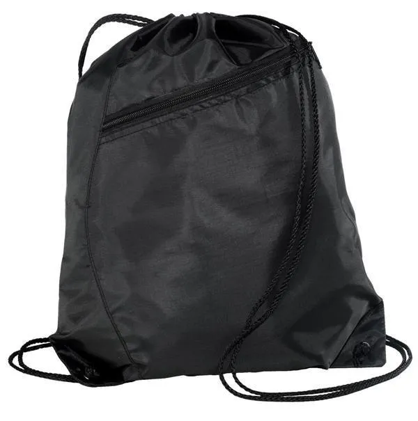 Colorblock Polyester Cinch Pack/Drawstring Bag. BPK166