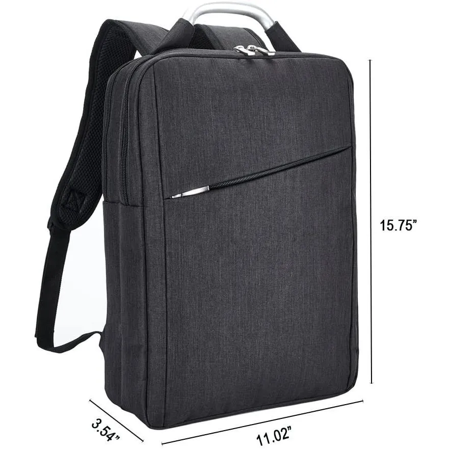 Covax Slim Laptop Backpack, 15.6 Inch Business Travel Computer Backpack