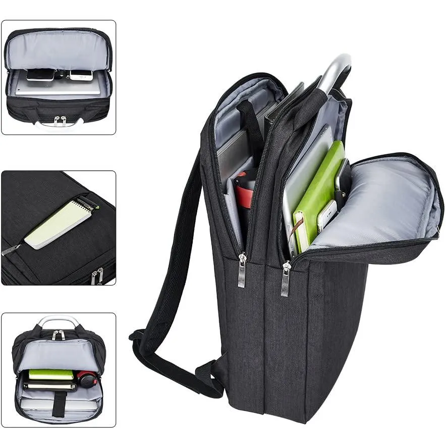 Covax Slim Laptop Backpack, 15.6 Inch Business Travel Computer Backpack