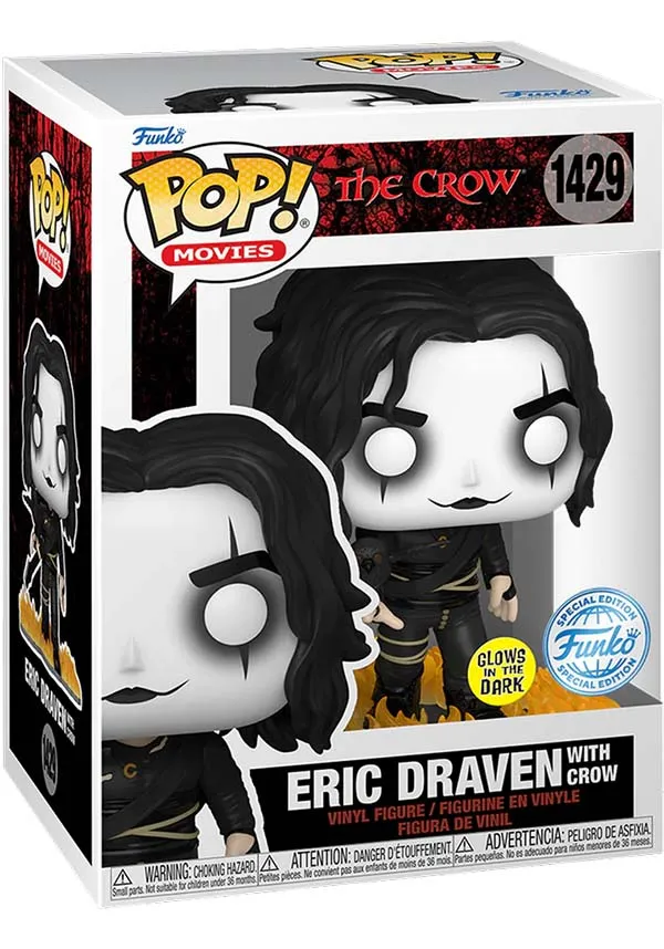 Crow: Eric Draven With Crow Glow | POP! VINYL [RS]