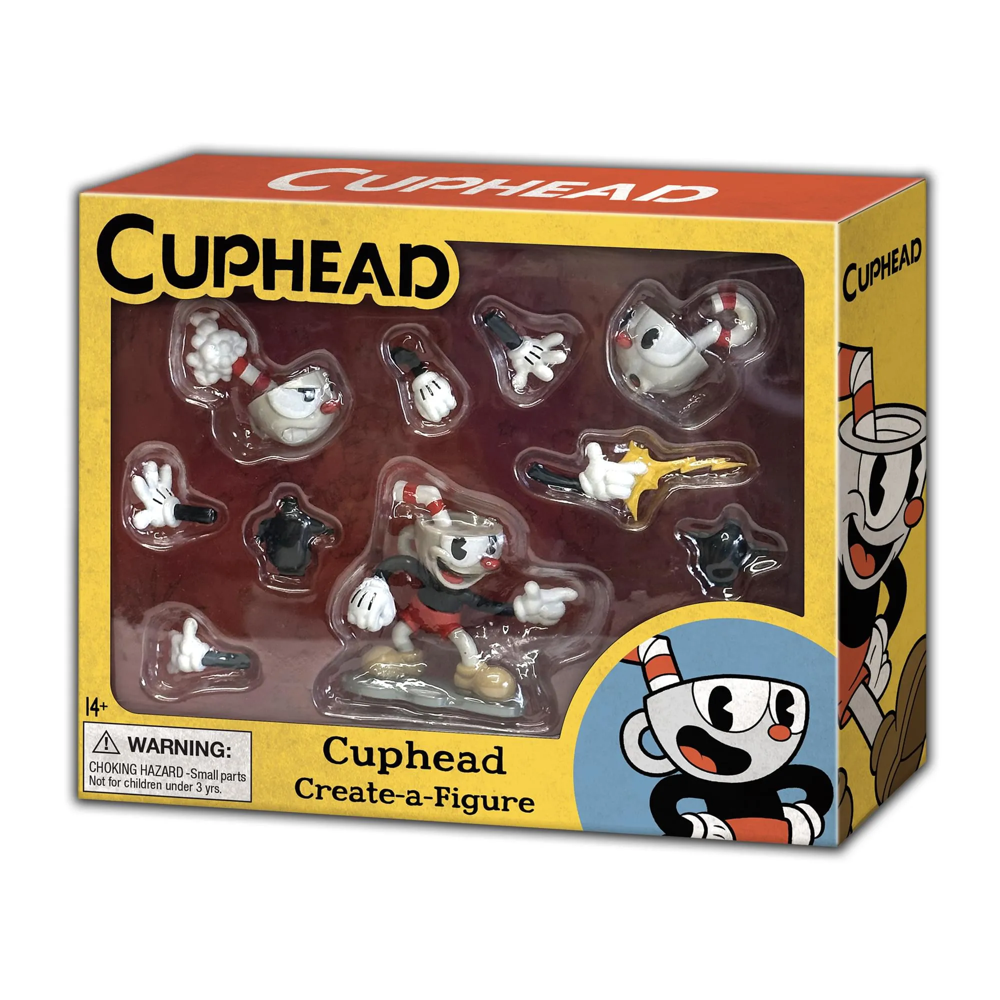 Cuphead Create-A-Figure 3-Inch Mini Figure | Cuphead