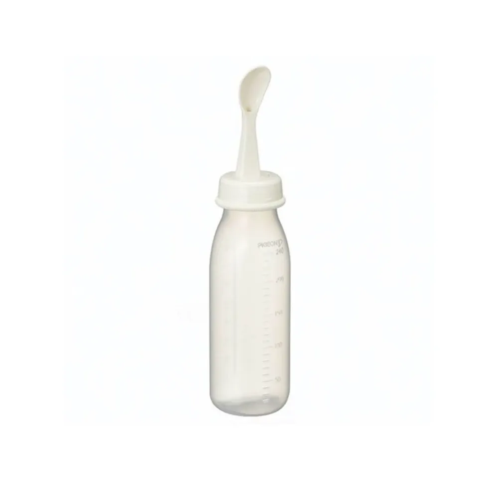 D329 PIGEON WEANING BOTTLE WITH SPOON 240ML PI#5