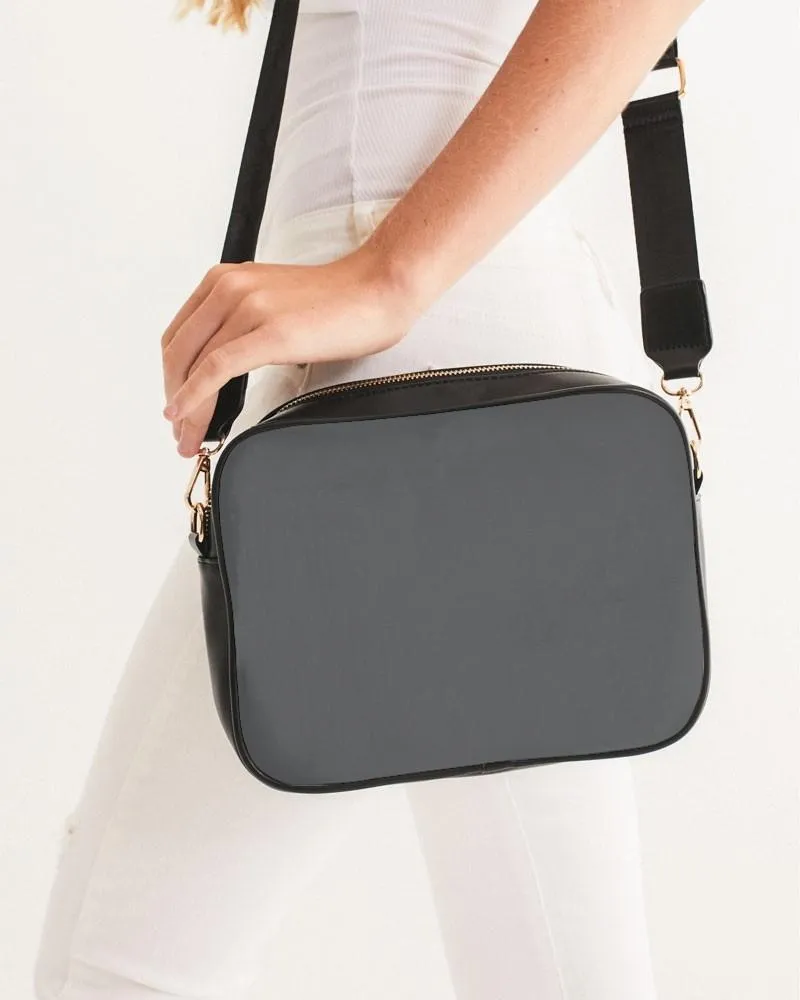 Dark Gray Crossbody Bag | Dark Pale Gray | C0M0Y0K80