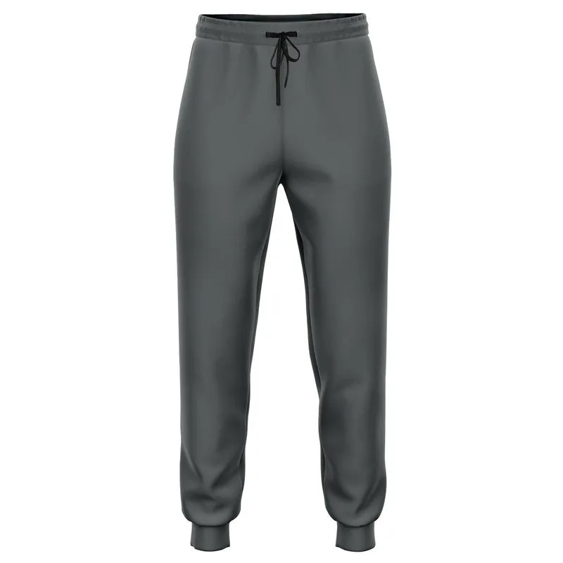 Dark Gray Joggers | Unisex | with PLUS sizes | Dark Pale Gray | C0M0Y0K80