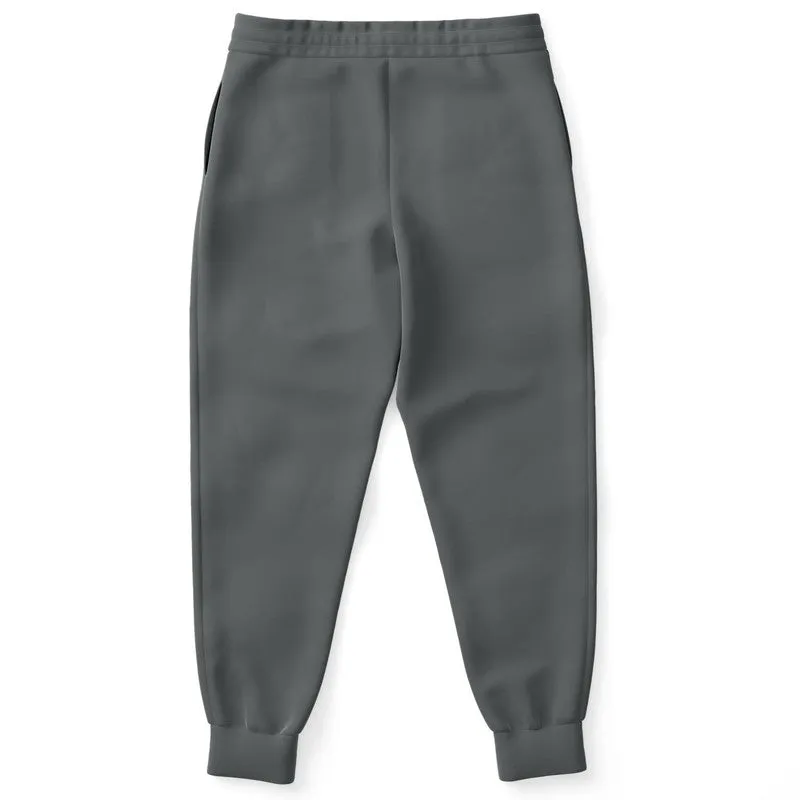 Dark Gray Joggers | Unisex | with PLUS sizes | Dark Pale Gray | C0M0Y0K80