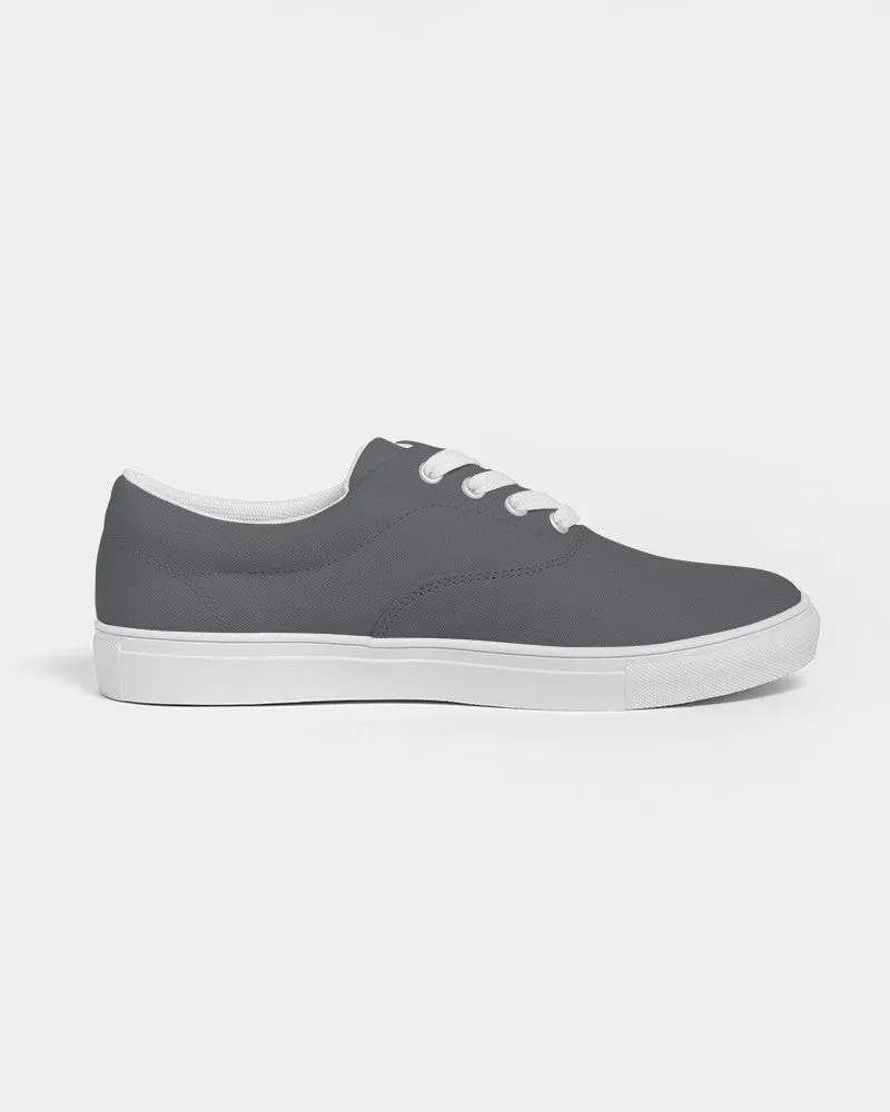 Dark Gray Men's Canvas Sneakers | Men's | Dark Pale Gray | C0M0Y0K80