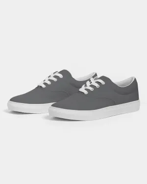 Dark Gray Men's Canvas Sneakers | Men's | Dark Pale Gray | C0M0Y0K80