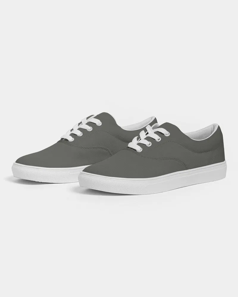 Dark Yellow Gray Men's Canvas Sneakers | Men's | Dark Pale Yellow Gray | C0M0Y10K80