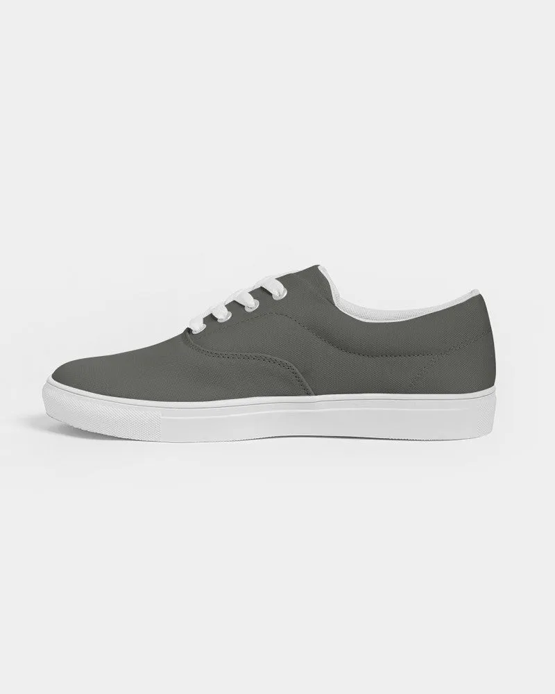 Dark Yellow Gray Men's Canvas Sneakers | Men's | Dark Pale Yellow Gray | C0M0Y10K80