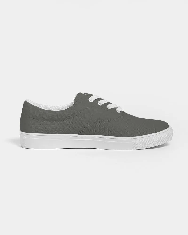 Dark Yellow Gray Men's Canvas Sneakers | Men's | Dark Pale Yellow Gray | C0M0Y10K80