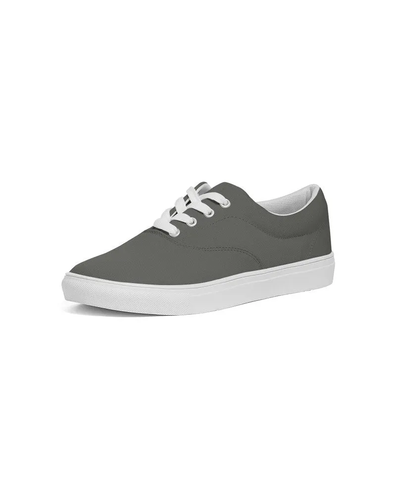 Dark Yellow Gray Men's Canvas Sneakers | Men's | Dark Pale Yellow Gray | C0M0Y10K80