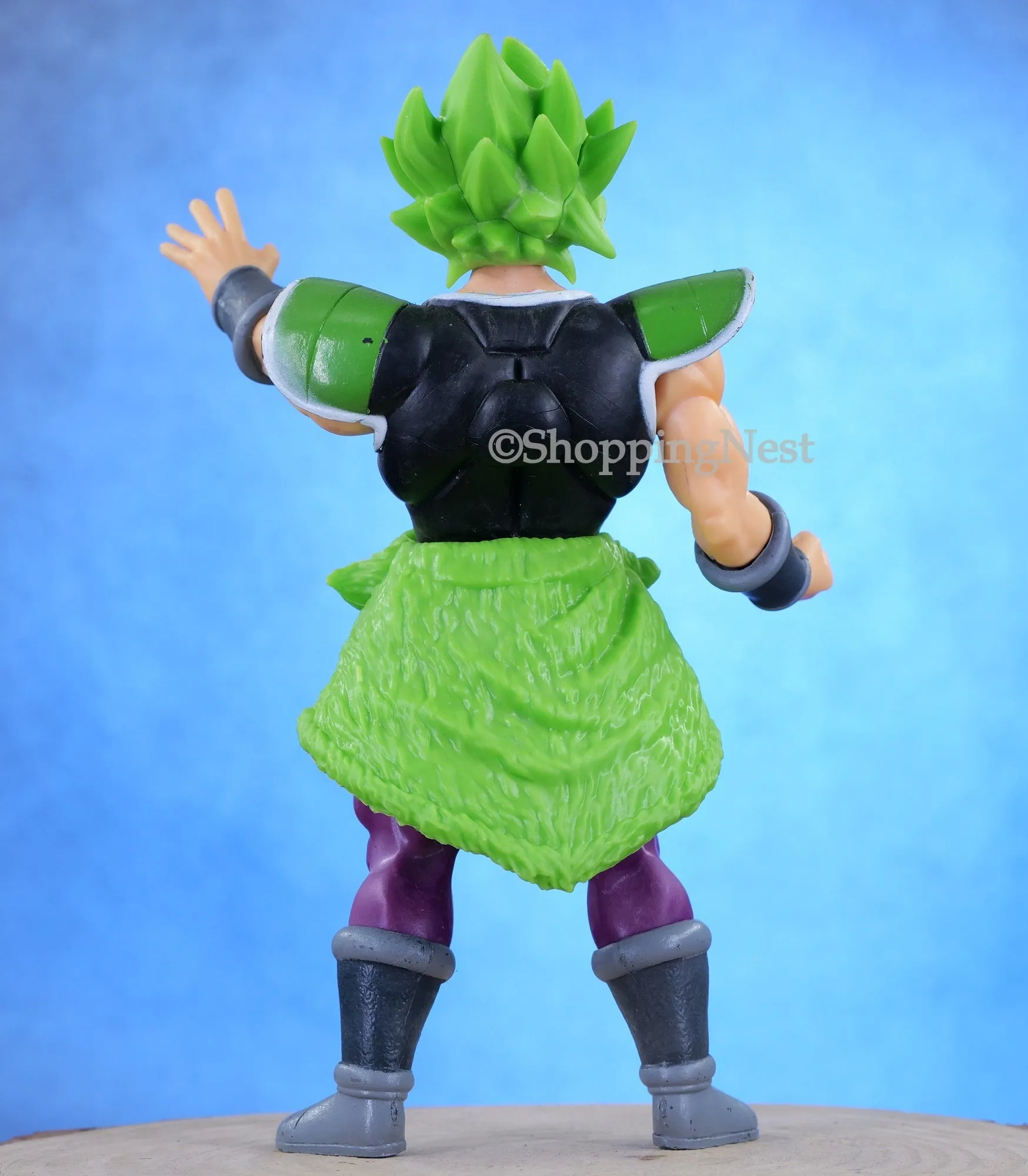 DBZ Broly Model B Super Saiyan Action Figure Self Standing Figurine | 19 CMS |