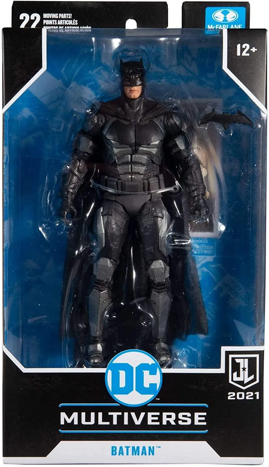 DC Multiverse Justice League Movie Batman 7" Inch Action Figure - McFarlane Toys