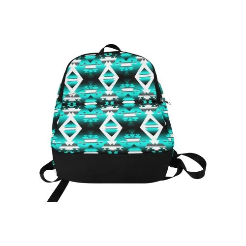 Deep Lake Winter Camp Fabric Backpack for Adult