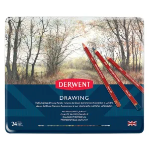 Derwent Drawing Pencil Tin of 24