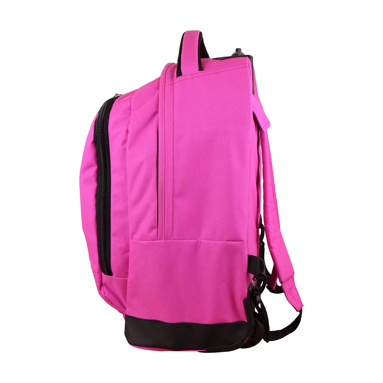 Detroit Red Wings Premium Wheeled Backpack in Pink