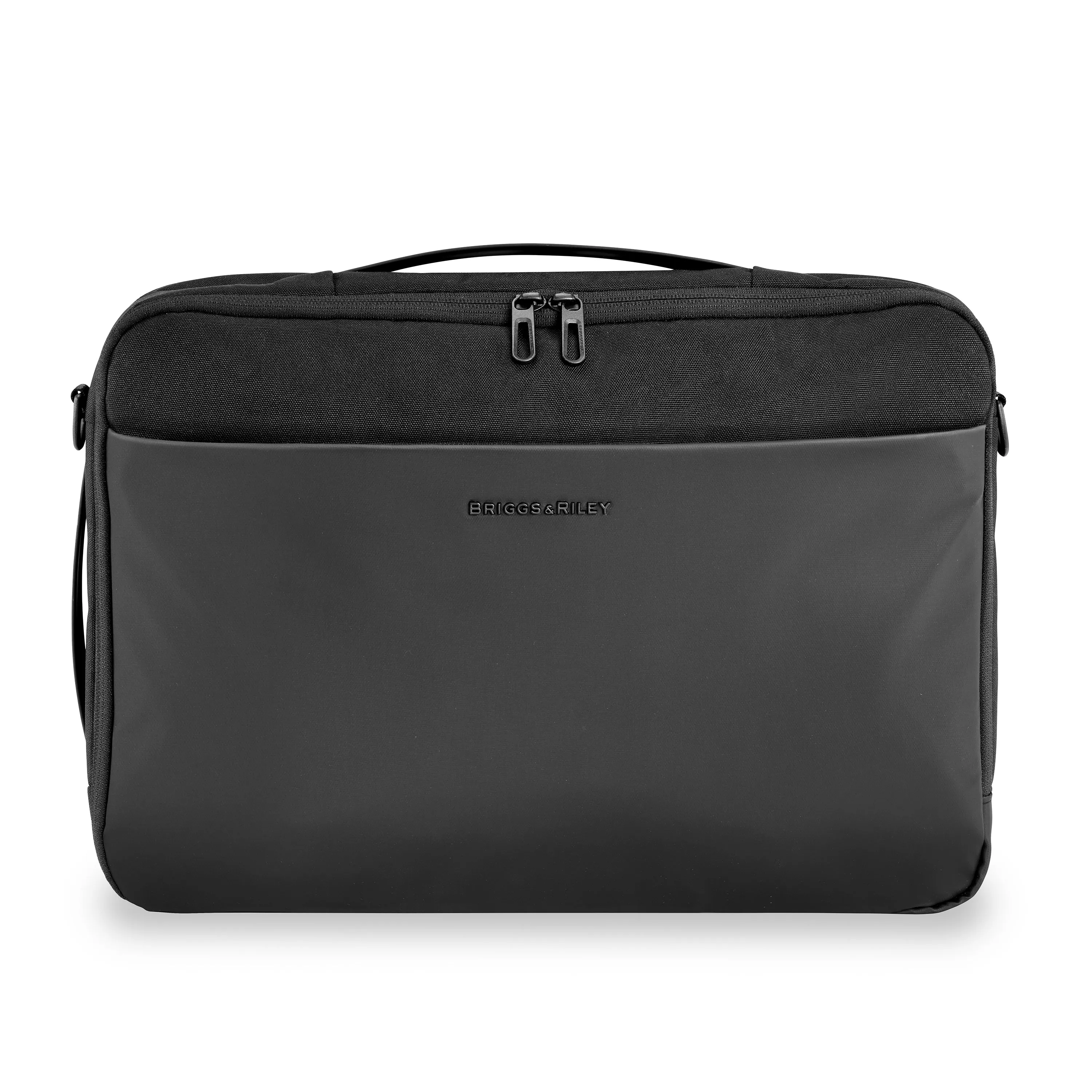 DISCONTINUED- Briggs & Riley DELVE Collection Convertible Zippered Briefcase/Backpack With Laptop Compartment DV135