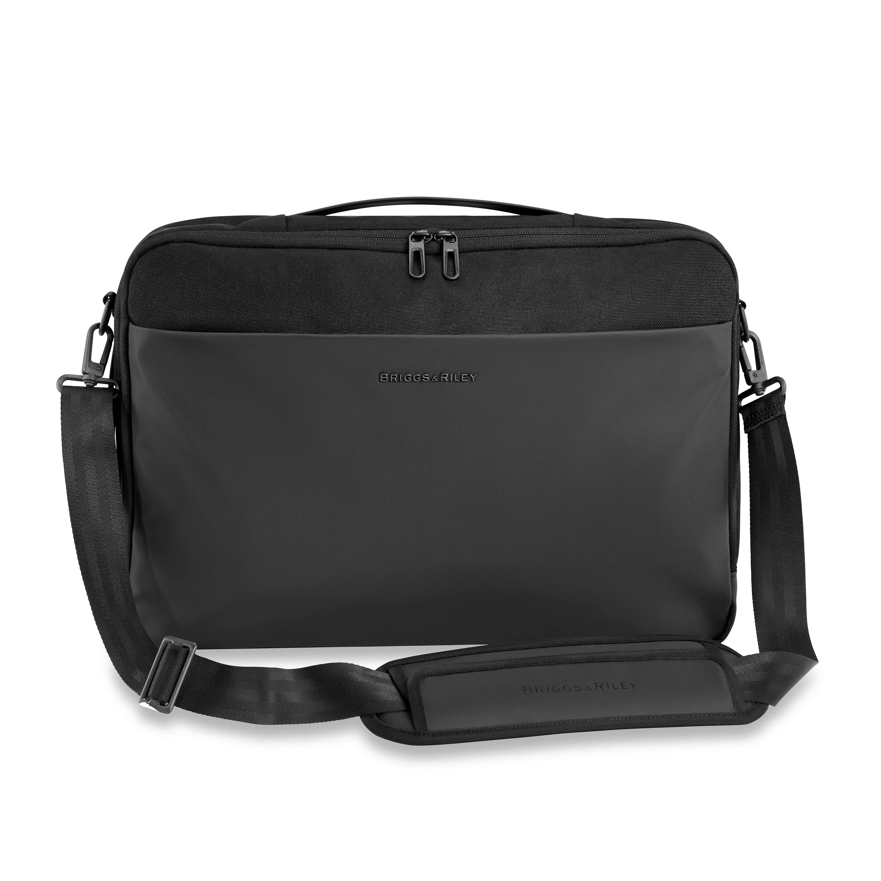 DISCONTINUED- Briggs & Riley DELVE Collection Convertible Zippered Briefcase/Backpack With Laptop Compartment DV135