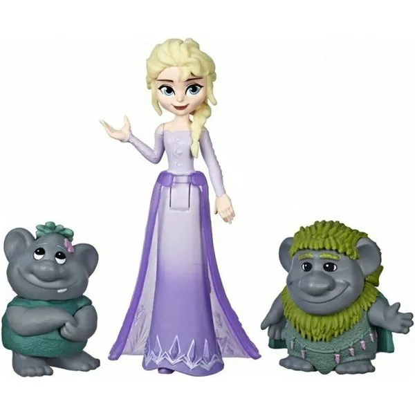 Disney Frozen Elsa and Troll Mini Figures